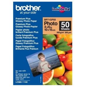 BROTHER BP71GP50 photo paperi A6 50 kpl 190gr
