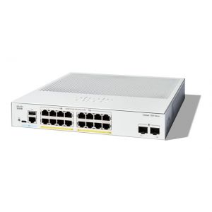 CISCO Catalyst 1300 16-port PoE+ + 2xSFP Gigabit kytkin