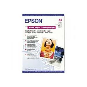 Epson Matta Heavy W. DIN A3, 167 g/m², 50 arkkia