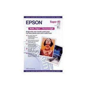 Epson Matta Heavy W. DIN A3+, 167 g/m², 50 arkkia