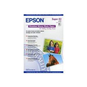 Epson Premium Glossy Photo Paperi, DIN A3+, 250 g, 20 arkkia