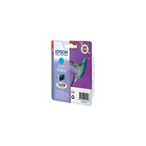 EPSON Ink T0802 Claria Cyan mustekasetti