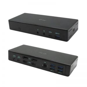 i-tec USB-C Quattro dock 2xDP 2xHDMI 1xUSB-C 5xUSB-A GLAN 85W PD