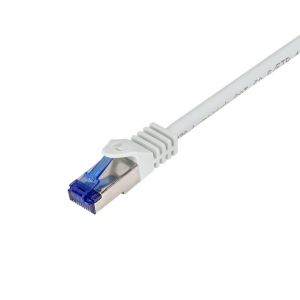 Ethernetkaapeli Ultraflex, Cat.6A, S/FTP, harmaa, 15,00 m