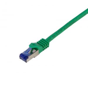Ethernetkaapeli Ultraflex, Cat.6A, S/FTP, vihreä, 7,50 m