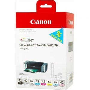 Canon CLI-42 MULTIPACK 8-väriä mustekasetit