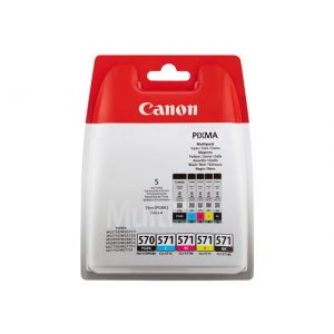 Canon PGI-570/CLI-571 PGBK/C/M/Y/BK Multipack mustekasettipaketti