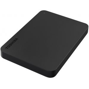 Toshiba Canvio Basics 1 TB USB 3.2 Gen 1 ulkoinen kiintolevy, musta