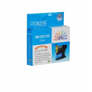 TARVIKEMUSTEKASETTI BROTHER LC123 cyan
