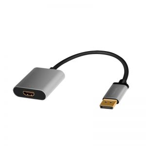 Logilink Displayport 1.2 - HDMI 4K 60Hz adapteri, alumiini, 0.15m