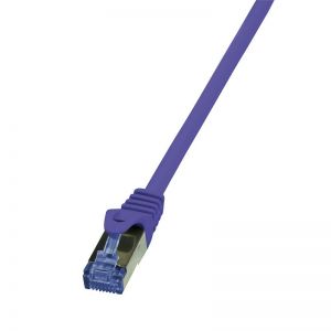 Ethernetkaapeli Cat.6A 10G S/FTP PIMF violet 3m