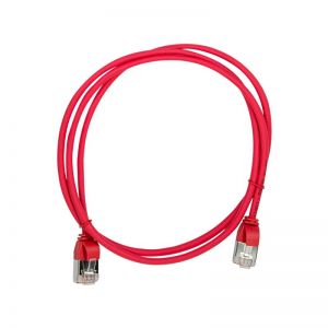 Ethernetkaapeli Ultraflex, Cat.6A, U/FTP slim line, punainen, 2,00 m