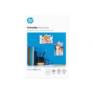 HP Photo Paper Glossy 10x15 cm 200g/m2, 100 arkkia