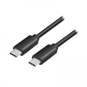 LogiLink USB 3.2 Gen2 C-C 10Gbps 1.0m musta kaapeli