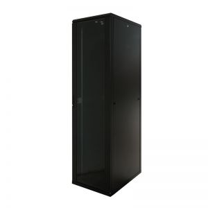 Lattiakaappi 19" 16U, 600 x 600 mm musta
