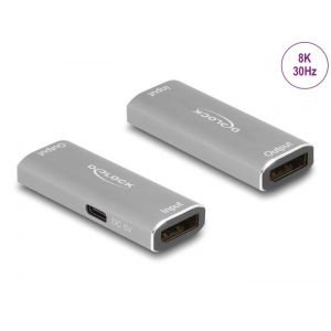 Delock Displayport 1.4 toistin 8K 30Hz 20m