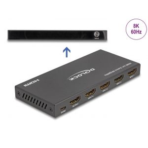 Delock HDMI 8K 60Hz kytkin 4-porttia