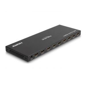 Delock HDMI 4K 60Hz jakaja (splitter) 8-porttia, downscaler