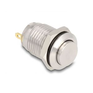 Delock painonappi 12 mm 2 x juotosliitäntä