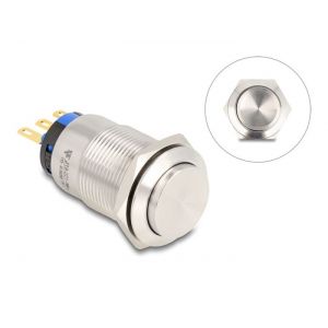 Delock painonappi 19 mm 3 x juotosliitäntä