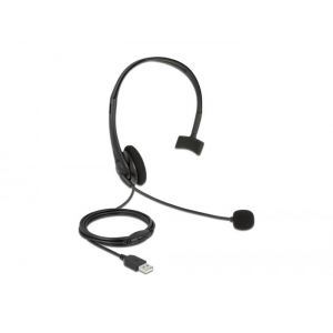 Delock USB mono kuulokemikrofoni - ultra kevyet