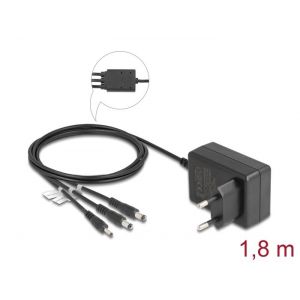 Delock DC 3.5 x 1.35 mm, 5.5 x 2.1 mm, 5.5 x 2.5 mm 5.0 V / 2.0 A virtalähde