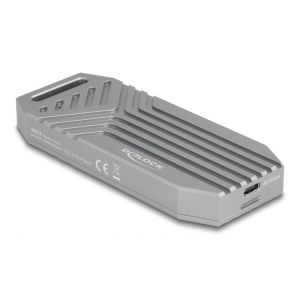 Delock M.2 NVMe SSD kotelo USB 40 Gbps, metalli