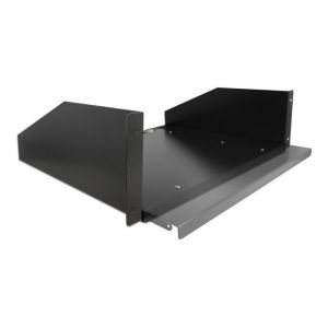 Delock 19″ ulosvedettävä levy 3U, musta