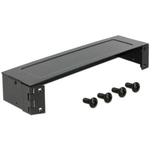 Delock 10″ seinäkiinnitysteline 1 U