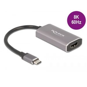 Delock USB-C / Thunderbolt 3 uros - HDMI naaras adapteri 8K