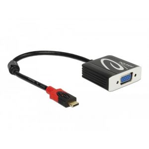 Delock USB-C / Thunderbolt 3 uros - VGA naaras adapteri