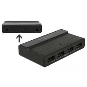 Delock USB-C 3.1 Gen 2 4-porttinen hubi