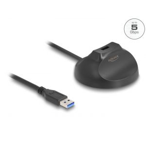 Delock Magneettisella alustalla USB Type-A 5 Gbps telakointi- jatkokaapeli 1,2 m