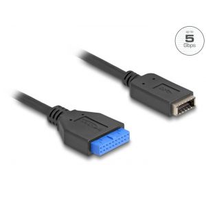 Delock USB 5 Gbps 19-pin header - Type-E - Key A naaras 25 cm