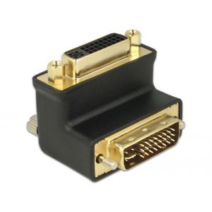 Delock DVI 24+5 uros - naaras 90° kulma adapteri