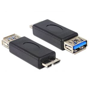 Delock USB 3.0 A-naaras > micro USB B-uros adapteri