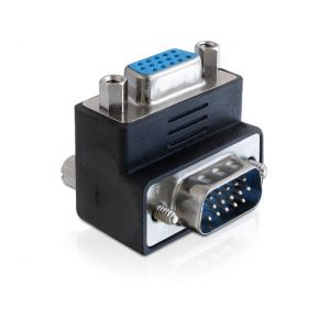 Delock VGA uros-naaras 270° kulma adapteri