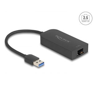 Delock USB-A - 2.5 Gigabit Ethernet adapteri