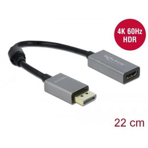 Delock Displayport 1.4 - HDMI 4K 60Hz aktiiviadapteri