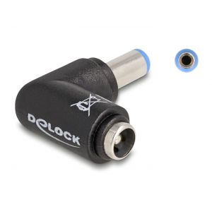 Delock DC 5.5 x 2.1 uros-naaras kulma adapteri