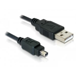 Delock Kamerakaapeli USB 2.0 > 4pin Minolta 1,5 m