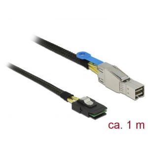 Delock Mini SAS HD SFF-8644 > Mini SAS SFF-8087 1 m