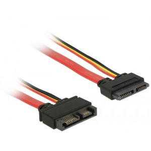 Delock Slim SATA 13-pin jatkokaapeli 30cm