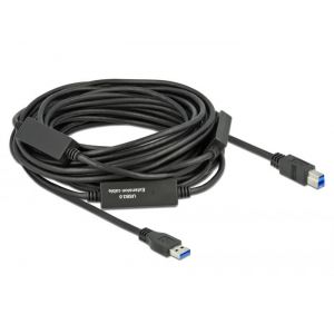 Delock USB 3.2 Gen 1 A-B 15m aktiivikaapeli