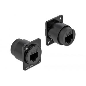 D-Type moduuli RJ45 Cat.6 naaras naaras