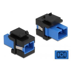Delock Keystone moduli SC Simplex naaras - SC Simplex naaras sininen / musta