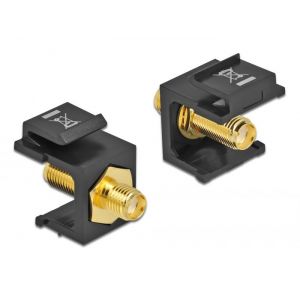 Delock Keystone moduli SMA jack > SMA jack musta