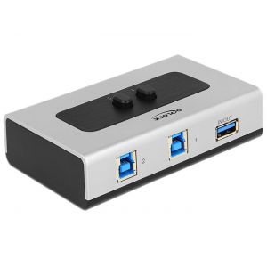 Delock USB 3.0 Kytkin 2-port Bidectional