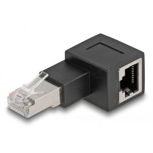 Cat 6A RJ45 kulmaliitin oikealle
