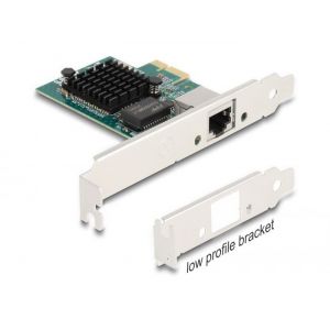 Delock PCI Express x1 - 1 x RJ45 Gigabit Broadcom verkkokortti